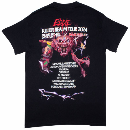 Iron Maiden X Dead by Daylight Killer Realm Tour Print T-Shirt